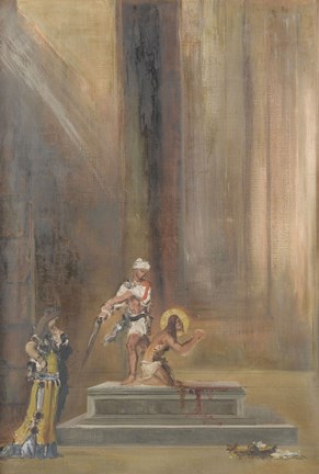 Framed Beheading Of Saint John The Baptist, 1870 Print