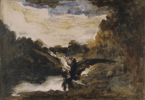 Framed Ganymede Print