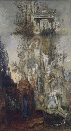 Framed Muses Are Leaving Their Father Apollo To Enlighten The World Print