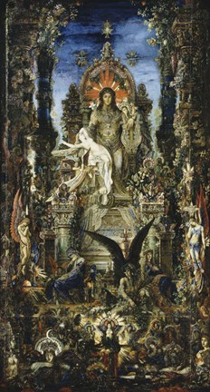 Framed Jupiter And Semele Print