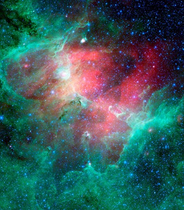 Framed Eagle Nebula III Print
