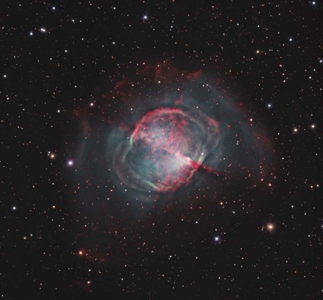 Framed Dumbbell Nebula I Print