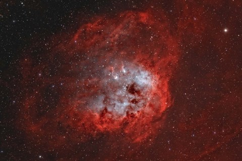 Framed Tadpole Nebula II Print