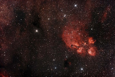 Framed Cat&#39;s Paw Nebula in Scorpius Print