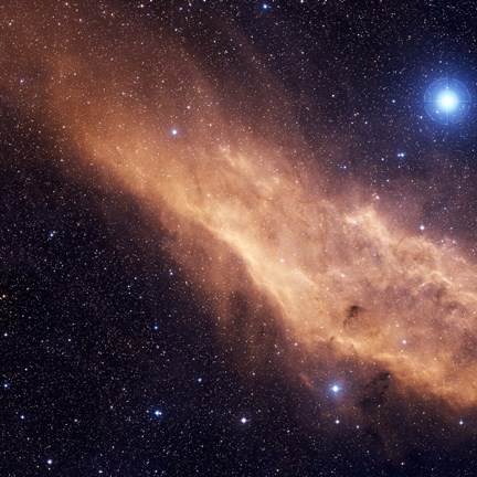 Framed California Nebula I Print