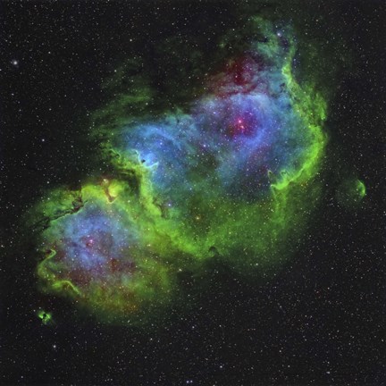 Framed Soul Nebula Print