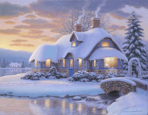 Framed Briggs Corner 2 Print