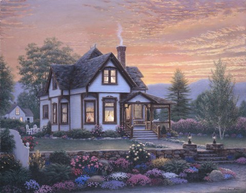 Framed Sunset Symphony Print