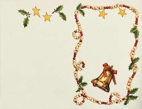 Framed Popcorn And Cranberries Print