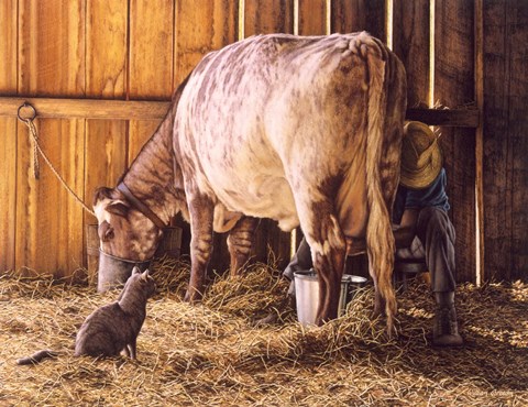 Framed All In Good Time Print