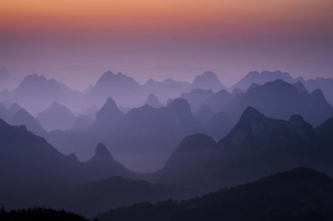 Framed Enchanted China Print