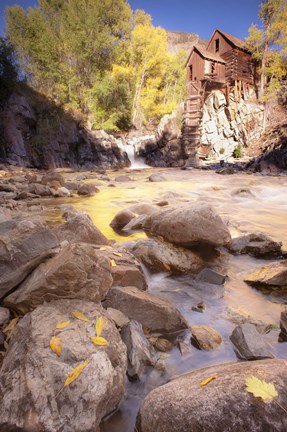 Framed Lost Mill Print