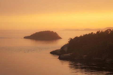 Framed Waters Calm Print