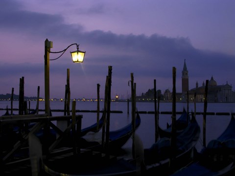 Framed Nights Of Italy Print