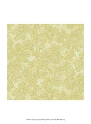 Framed Leaf&#39;s Journey II Print