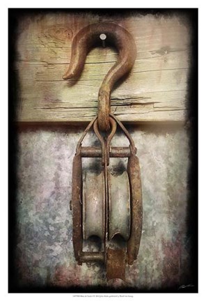 Framed Block &amp; Tackle I Print