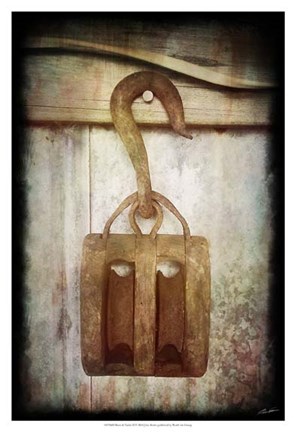 Framed Block &amp; Tackle II Print