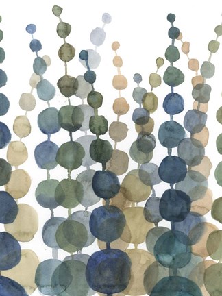 Framed Pompom Botanical II Print