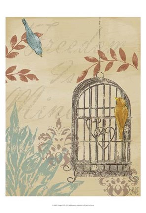 Framed Uncaged II Print