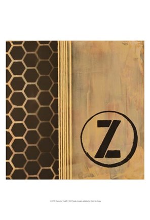 Framed Typewriter Tread II Print