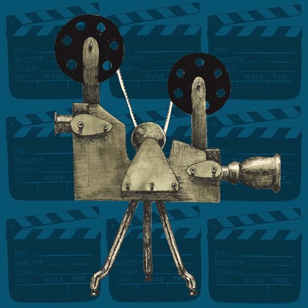 Framed Vintage Film IV Print