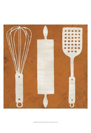 Framed Kitchen Kitsch II Print