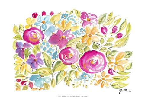 Framed Abundance I Print