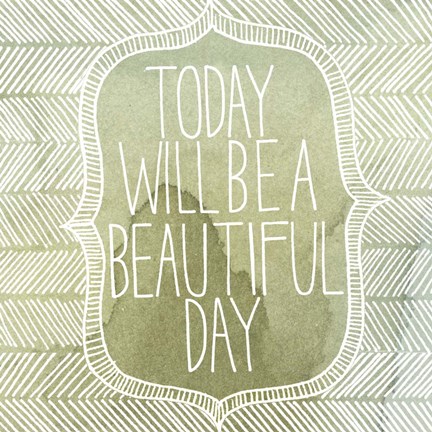 Framed Inspired Watercolors II Print