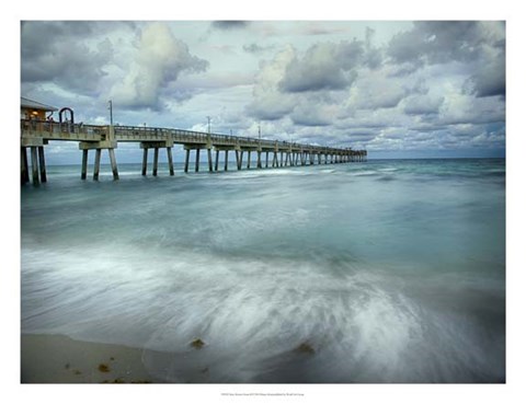 Framed Slow Motion Ocean II Print