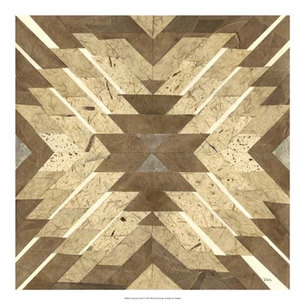 Framed Lancaster Tile II Print