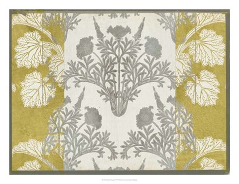 Framed Book Back Design II Print