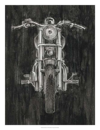 Framed Steel Horse II Print