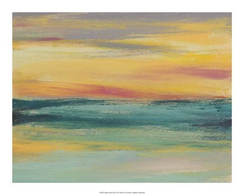 Framed Sunset Study III Print