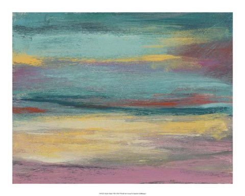 Framed Sunset Study VII Print