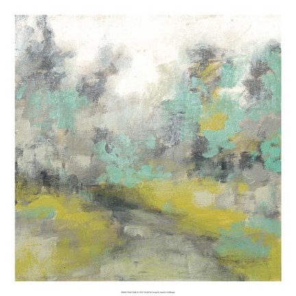 Framed Pastel Walk II Print