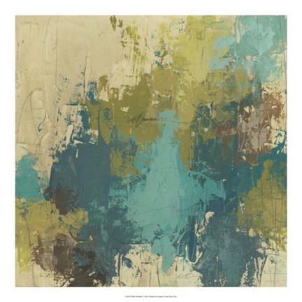 Framed Blue Monday I Print