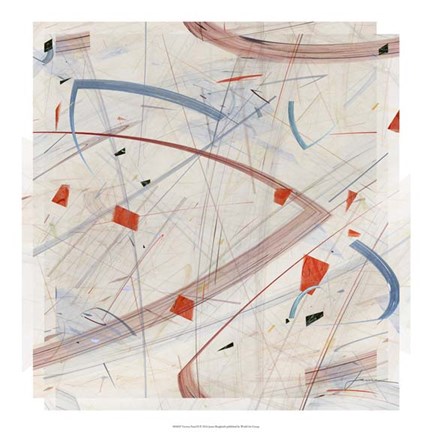 Framed Vectora Panel II Print