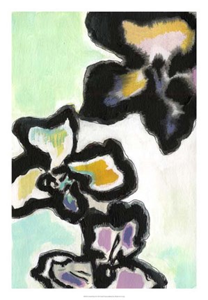 Framed Orchid Pop II Print