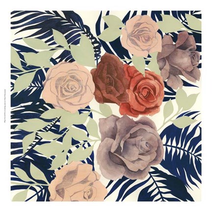 Framed Rosen Palms I Print