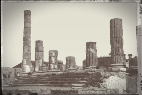 Framed Columns Print