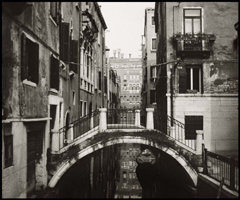 Framed Venice Canal Print