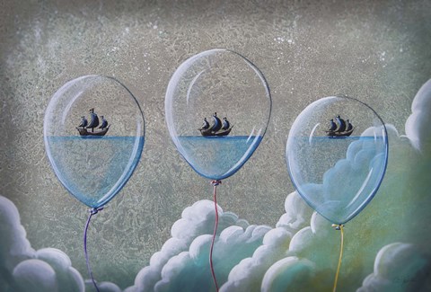 Framed Explorers Print