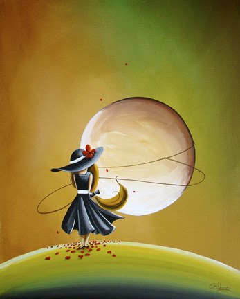 Framed Moonrise Print