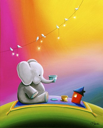 Framed Tea Time Print