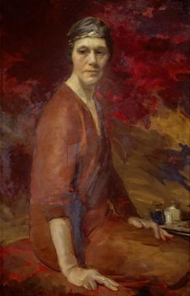 Framed Self-Portrait Print