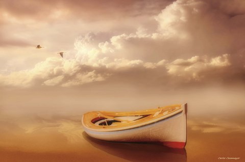 Framed Hazy Summer Evening Print