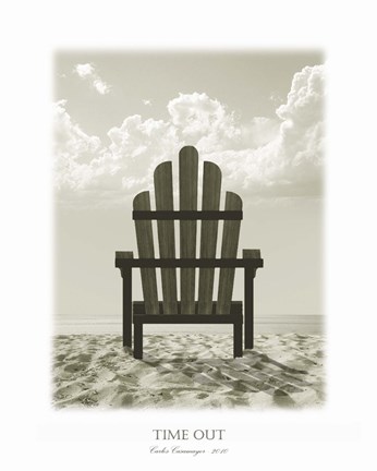 Framed Time Out 4 Print