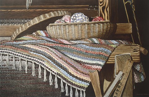 Framed From Aunt Sallie's Loom Print