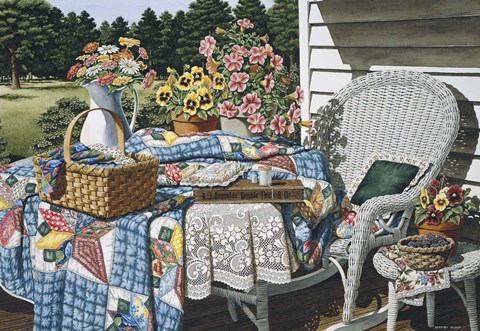 Framed Roxie's Touch Print