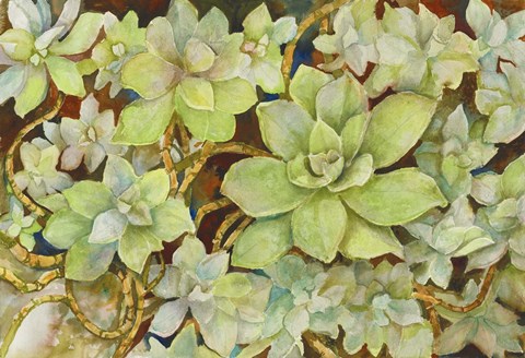 Framed Chicks and Hens Print